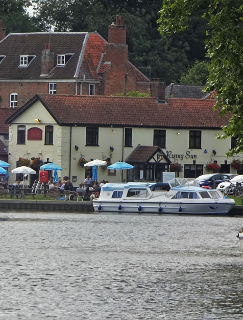 Wroxham river front